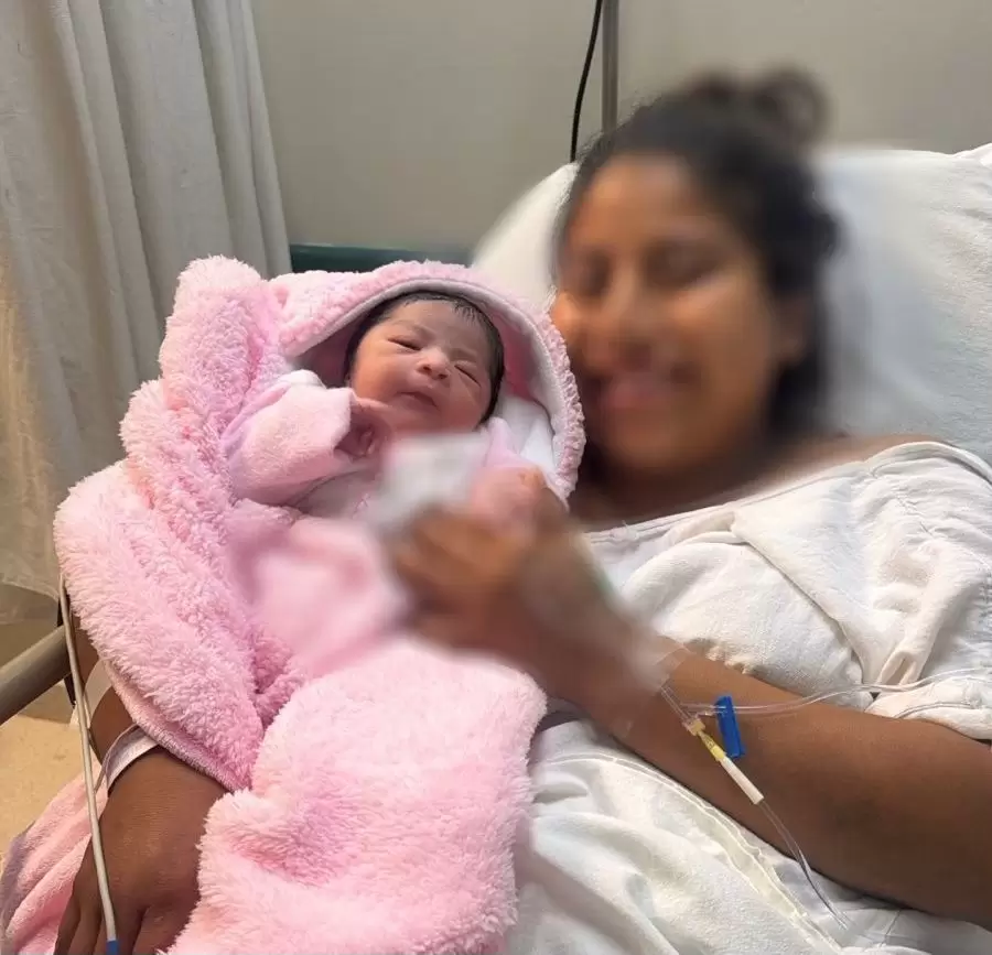 Reciben a los beb�s de A�o Nuevo en Baja California