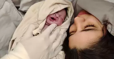 Reciben a los beb�s de A�o Nuevo en Baja California