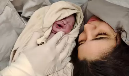 Reciben a los beb�s de A�o Nuevo en Baja California