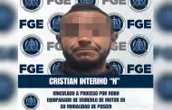 Vinculan a proceso a hombre por robo equiparado de veh�culo de motor