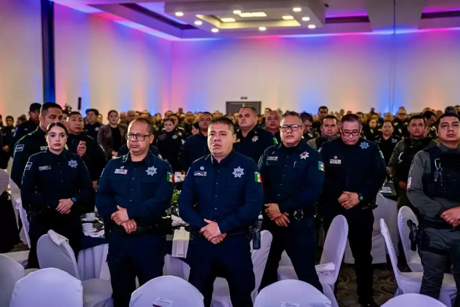 Conmemora Ismael Burgue�o el D�a Internacional del Polic�a