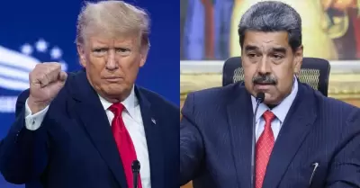 Donald Trump y Nicol�s Maduro