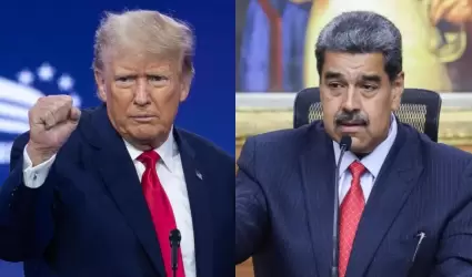 Donald Trump y Nicol�s Maduro