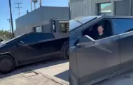 VIDEO Marcelo Flores abandona entrenamiento en una Cybertruck