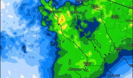 Pron�stico de precipitaciones este mi�rcoles 7