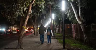 Sendero Seguro en el Parque de la Amistad