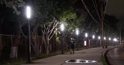 Sendero Seguro en el Parque de la Amistad