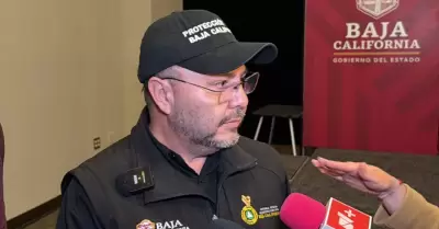Jos� Salvador Cervantes, Director de Protecci�n Civil de Baja California