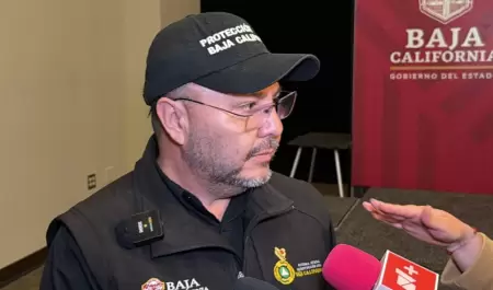 Jos� Salvador Cervantes, Director de Protecci�n Civil de Baja California