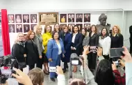 Honra la Barra de Abogadas Lic. Mar�a Sandoval de Zarco a expresidentas y devela muro y escultura