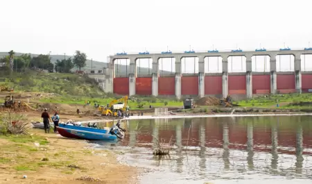 Evento ambiental en la presa Abelardo L. Rodr�guez