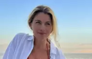 Ludwika Paleta presume sus vacaciones con sus tres hijos
