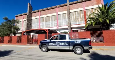 Recorridos preventivos en planteles escolares durante el periodo vacacional