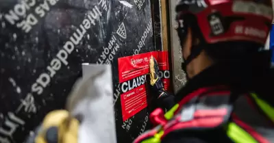 Obra de construcci�n en Punta Bandera clausurada por incumplir medidas de seguri