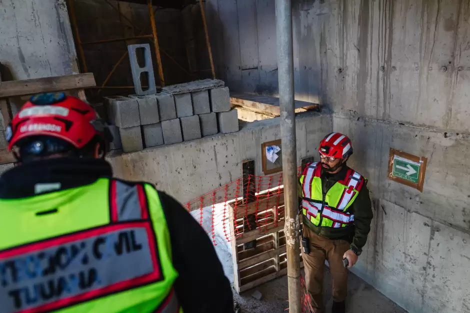 Obra de construcci�n en Punta Bandera clausurada por incumplir medidas de seguridad