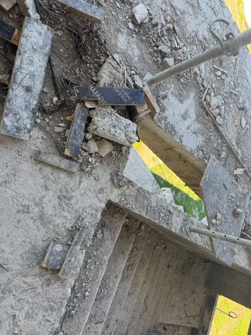 Obra de construcci�n en Punta Bandera clausurada por incumplir medidas de seguridad