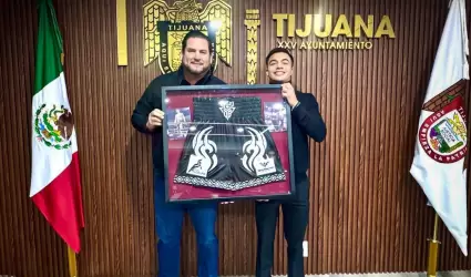 Ismael Burgue�o con Jos� 'Chapul�n' Salas