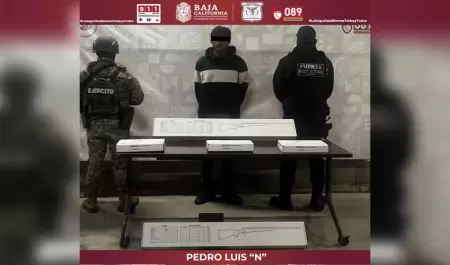 Detenido con arma en Tijuana