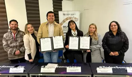 Convenio con Parlamento Juvenil Interuniversitario para fortalecer la participac