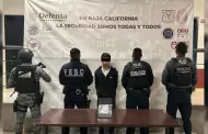 Cae presunto homicida en Tijuana: lo capturan con droga tras operativo conjunto