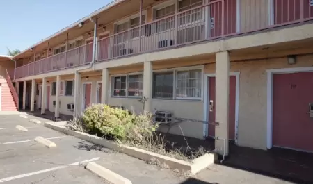 Un motel anticuado en Chula Vista