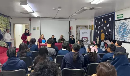 Jornada de salud visual en las instalaciones del Albergue Temporal de Mexicali