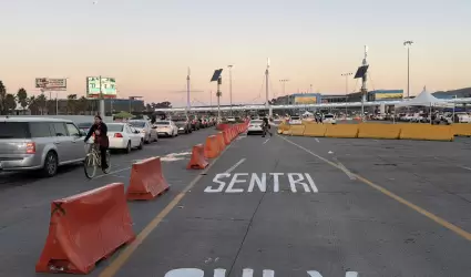 Sentri cruce fronterizo