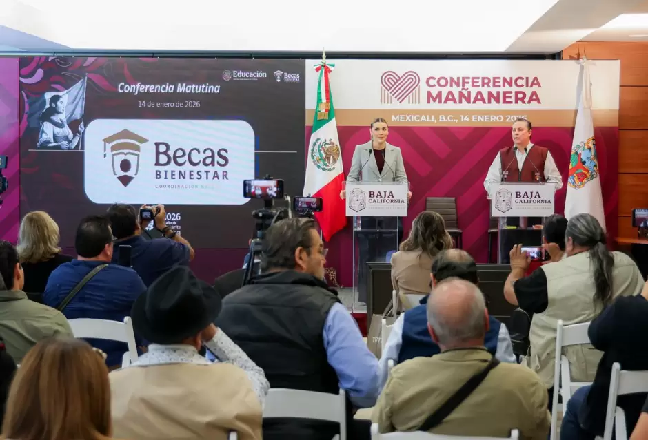 M�s apoyos y becas para todos los niveles educativos durante 2026 Gobernadora Marina del Pilar