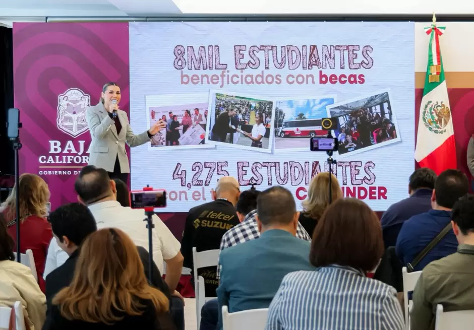 M�s apoyos y becas para todos los niveles educativos durante 2026 Gobernadora Marina del Pilar