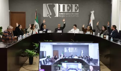 Celebra Consejo General del IEEBC su 1.� sesi�n extraordinaria