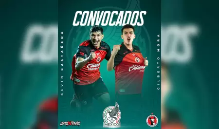 Kevin Casta�eda y Gil Mora convocados con Selecci�n Mexicana