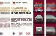 Emite SSPCM llamado a la ciudadan�a para ceder el paso a unidades de emergencia