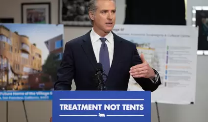 Gobernador Gavin Newsom