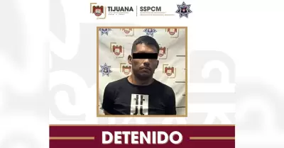 Presunto responsable de robo con violencia en la colonia La Esmeralda