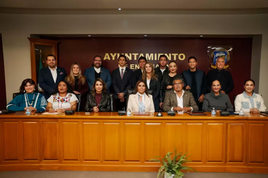 Toma Claudia Agat�n protesta a Guadalupe Salazar como nueva Tesorera Municipal