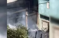 Incendio consume al menos dos viviendas en la colonia La Presa Abelardo L. Rodr�guez