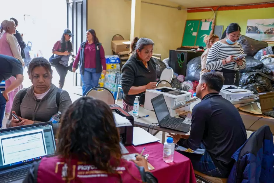 Brindan atenci�n a la comunidad de Rancho Las Flores