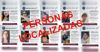 Personas localizadas