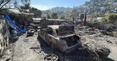 Familias damnificadas por incendio en Rancho Las Flores comienzan la reconstrucc