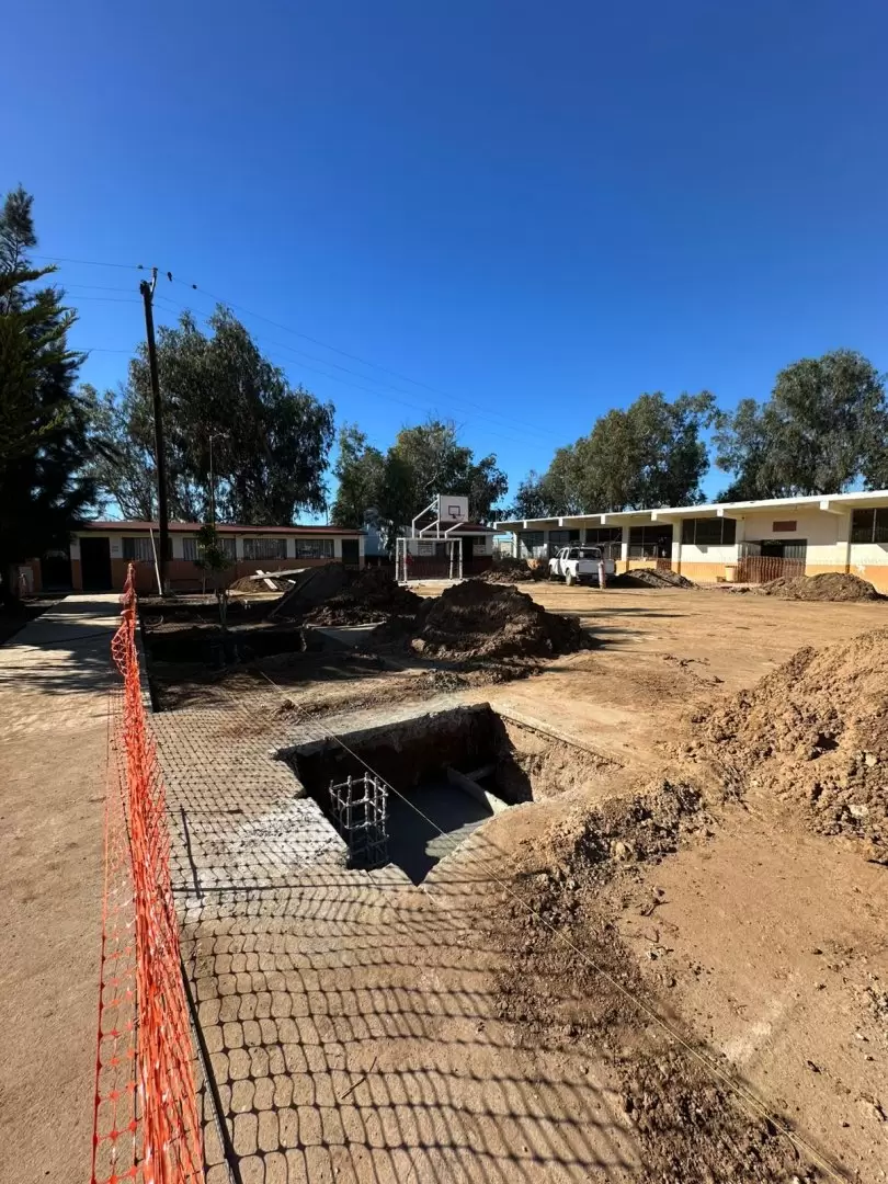 Obras de infraestructura b�sica educativa para el bienestar de estudiantes