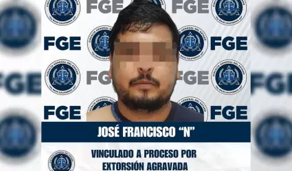 En prisi�n preventiva por extorsi�n agravada