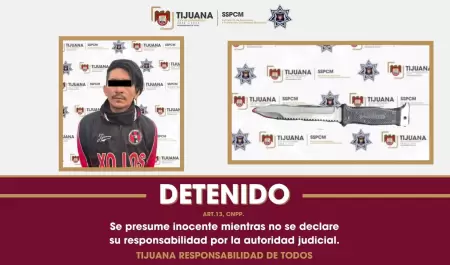 Presunto agresor con arma blanca en la colonia Libertad