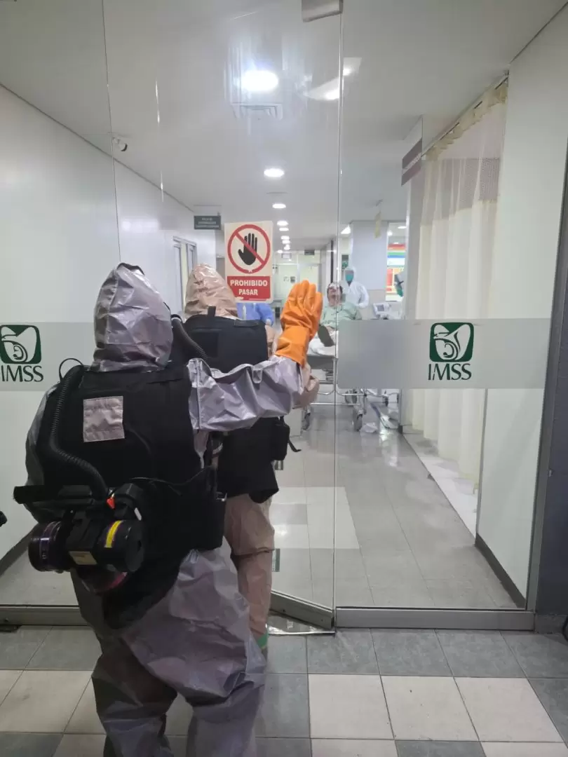 Activan protocolo por posible exposición a sustancias químicas en clínica del IMSS en Tijuana