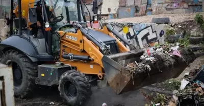 Recolecci�n de toneladas de basura en distintas colonias