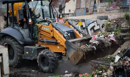 Recolecci�n de toneladas de basura en distintas colonias