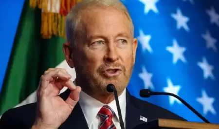 Ronald Johnson, embajador de Estados Unidos en M�xico.