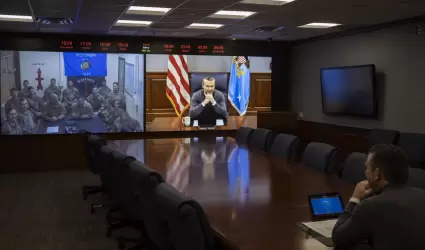 Pete Hegset, secretario de Guerra de EU