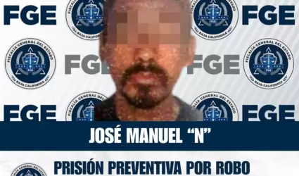 Vinculado a proceso para imputado de robo con violencia