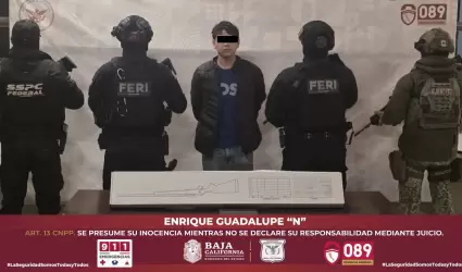 Detenido armado en Tijuana