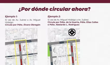 Vialidades del centro de Tecate cambiar�n sentido de circulaci�n